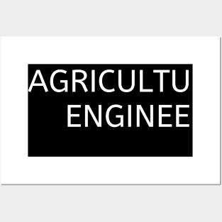 Best agricultural engineer Posters and Art